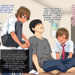 [Yuunagi no Senryokugai Butai (Nagi Ichi)] Futago Shounen Yaritai Zakari [Eng] – Gay Comics image 005.jpg