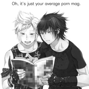 [Inufuro] Nanda, Tada no Erobon ka. | Oh, It’s Just Your Average Porn Mag – Final Fantasy XV dj [Eng] – Gay Comics image 002.jpg