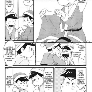 [Matsu Cha (Matcha)] Purezento wo mawasou! – Osomatsu-san dj [Esp] – Gay Comics image 003.jpg