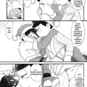 [Matsu Cha (Matcha)] Purezento wo mawasou! – Osomatsu-san dj [Esp] – Gay Comics image 047.jpg