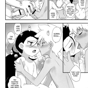 [EX35 (Kamaboko RED)] Yasei no Otokonoko ga Arawareta! – Bakusou Kyoudai Lets & Go!! dj [Eng] – Gay Comics image 025.jpg
