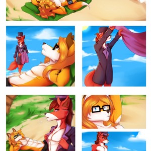 [RyderRiro] A Foxy Day at the Beach – Gay Comics