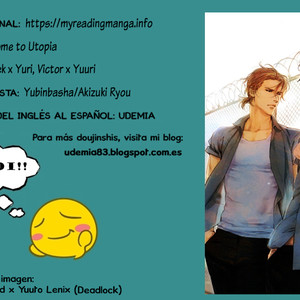 [Yubinbasya (AKIZUKI Ryou)] Yuri!!! on Ice dj – Welcome to Utopia [Español] – Gay Comics image 001.jpg