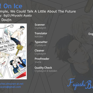 [Miyoshi Ayato/ 8go!] If, For Example, We Could Talk a Little About the Future and Tonight – Yuri!!! On Ice dj [Eng] – Gay Comics