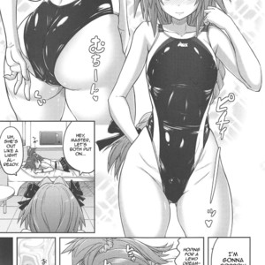 [Nyanko Batake (Murasaki Nyaa)] Kyouei Mizugi de Shokushu Zeme Tolfo – Fate/ Grand Order dj [Eng] – Gay Comics image 004.jpg