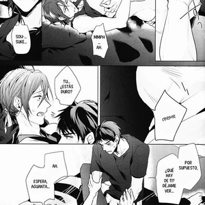 [ANCOCOCO] Hatsukoi niwa Ribbon o Kakete – Free! dj [Español] – Gay Comics image 033.jpg