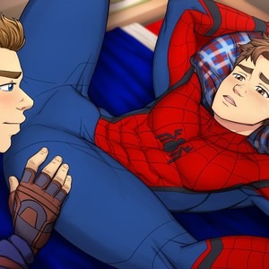 [Suiton] Spiderman – Saluting the Captain #1 – Gay Comics image 002.jpg