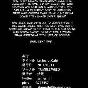 [TUMBLE WEED (Itameshi)] Le Secret Cafe – Pokemon dj [Eng] – Gay Comics image 030.jpg