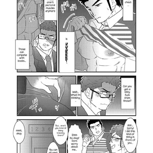 [Sorairo Panda (Yamome)] Suddenly I got stuck in the elevator with the big breasted delivery big bro [Eng] – Gay Comics image 006.jpg