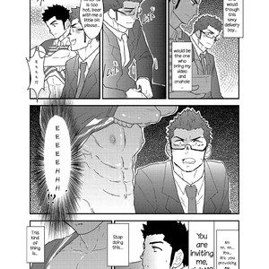 [Sorairo Panda (Yamome)] Suddenly I got stuck in the elevator with the big breasted delivery big bro [Eng] – Gay Comics image 009.jpg