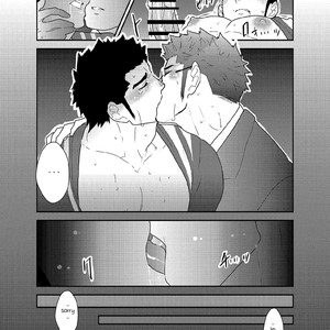 [Sorairo Panda (Yamome)] Suddenly I got stuck in the elevator with the big breasted delivery big bro [Eng] – Gay Comics image 025.jpg