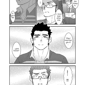 [Sorairo Panda (Yamome)] Suddenly I got stuck in the elevator with the big breasted delivery big bro [Eng] – Gay Comics image 028.jpg