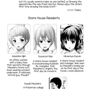 [Yukan high Zakura (Chieko)] Share House! x Share Penis!! 3 [Eng] – Gay Comics image 003.jpg