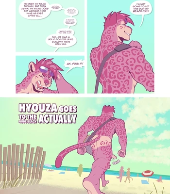 [Catsudon] Hyouza Goes to the Nude Beach Actually [Eng]