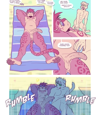 [Catsudon] Hyouza Goes to the Nude Beach Actually [Eng] — 2