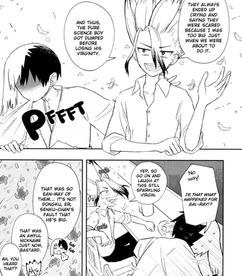 [Kitsune-iro (Amehage)] Dr. Stone dj – Banana wa Osake de Hairimasu ka? [Eng] — 15