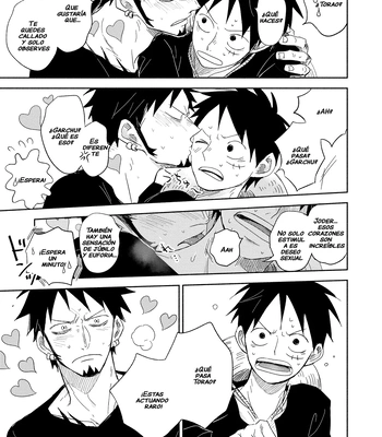 [HONEY LEMON (Hachimitsu)] Es una habitación de la que no puedes salir a menos que te comas los corazones – One Piece dj [Spa] — 14