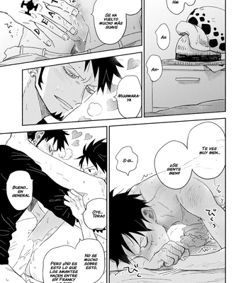 [HONEY LEMON (Hachimitsu)] Es una habitación de la que no puedes salir a menos que te comas los corazones – One Piece dj [Spa] — 18