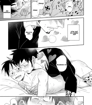 [HONEY LEMON (Hachimitsu)] Es una habitación de la que no puedes salir a menos que te comas los corazones – One Piece dj [Spa] — 034