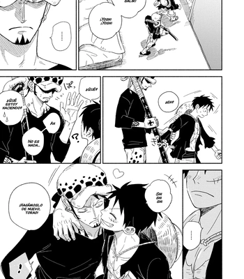 [HONEY LEMON (Hachimitsu)] Es una habitación de la que no puedes salir a menos que te comas los corazones – One Piece dj [Spa] — 036