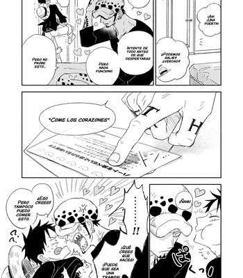[HONEY LEMON (Hachimitsu)] Es una habitación de la que no puedes salir a menos que te comas los corazones – One Piece dj [Spa] — 8