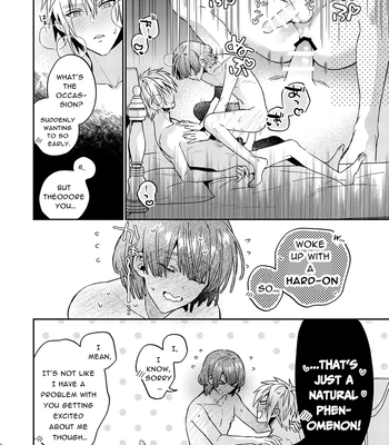 [niwaniwa (Oova Akiru)] Tensei Mob wa BL-gee no Sekai de Hamerare Kouryakusaremashita!? 3 | Sex with the Love Interest! But I’m an NPC! 3 [Eng] — 126