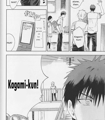 [Uncomura/ Unkopu] Kagami-kun Suki desu – Kuroko no Basket dj [Eng] — 108