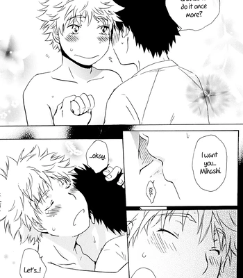 [Viva Mikinosuke (Katazaki Miki)] Dakishimete Suki to Itte – Hold Me and Tell Me You Love Me – Ookiku Furikabutte dj [Eng] — 026