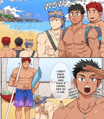 [Gondom] Pixiv FANBOX 34-35 BEACH [Eng] (uncensored)