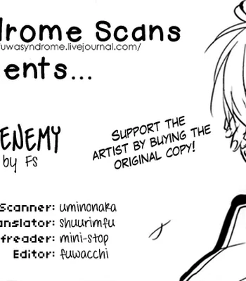 [Fs (Fujisawa)] Kuroko no Basuke dj – Perfect Enemy [Eng]