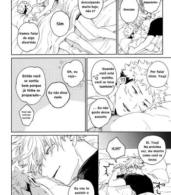 [Shiratama (Kumayu)] Gomen ne, Daisuki – Sorry, I love you – Jujutsu Kaisen dj [PT-BR] — 021