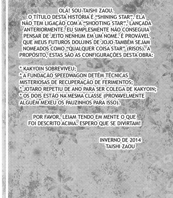 [Zaougumi/ Taishi Zaou] JoJo dj – Shining Star [PT-BR] — 003