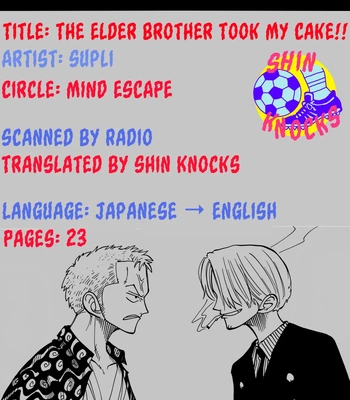 [MIND ESCAPE] The Elder Brother Took My Cake!! [Eng] — 024