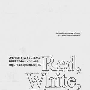 [Blue-SYSTEM] Red, White and Black – Durarara!! dj [Eng] – Gay Comics image 011.jpg