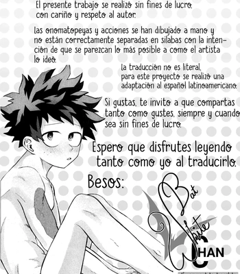 [n00b (Pokochi)] Kimi to Boku no 3-nin de – Boku no Hero Academia dj [Spa] — 2