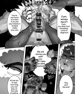 [Takao no Gami (Toiro)] Gay superhero defeated by battlemen’s stinky feet [Eng] — 3