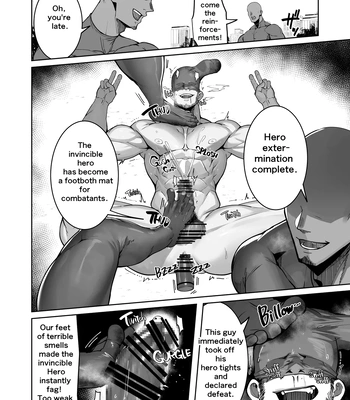 [Takao no Gami (Toiro)] Gay superhero defeated by battlemen’s stinky feet [Eng] — 4