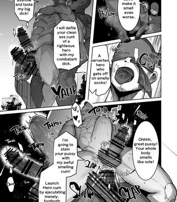 [Takao no Gami (Toiro)] Gay superhero defeated by battlemen’s stinky feet [Eng] — 5