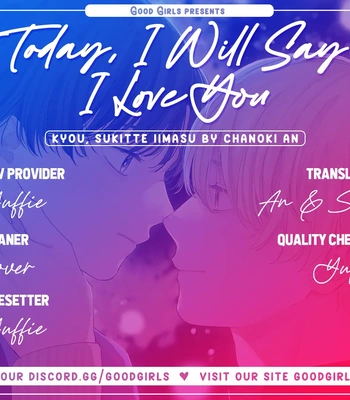 [CHANOKI An] Kyou, Suki tte Iimasu [Eng] (update c.2)