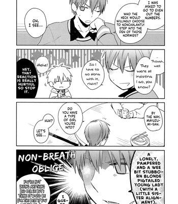 [TAM (Tamiya Komo)] Kuroko no Basket dj – Black Brothers [ENG] — 5