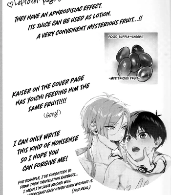 [Umiharu Ayato (UmitoHitoyonoRendesvous)] Help Please!! Day 1 – Blue Lock dj [Eng] — 16