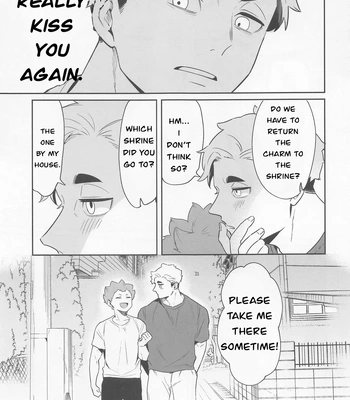 [Manmaru Kushami (nokoshi)] Kimi ni Suki da to Ittakara – Haikyuu!! dj [Eng] — 7