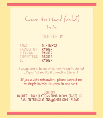 [Sei] Come to Hand – Vol.02 [Eng] — 035