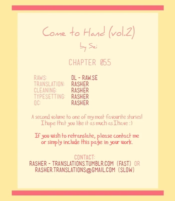 [Sei] Come to Hand – Vol.02 [Eng] — 164