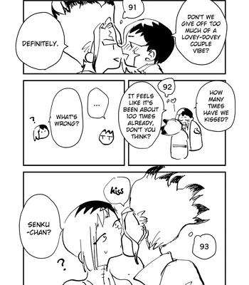[Katasumi monooki/ Amayuki] SenGen no 100kai kiss suru toko mitai Hon – Dr. Stone dj [Eng] — 026