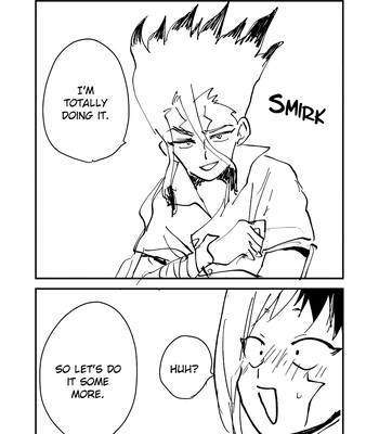[Katasumi monooki/ Amayuki] SenGen no 100kai kiss suru toko mitai Hon – Dr. Stone dj [Eng] — 031