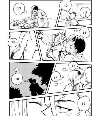 [Katasumi monooki/ Amayuki] SenGen no 100kai kiss suru toko mitai Hon – Dr. Stone dj [Eng] — 9