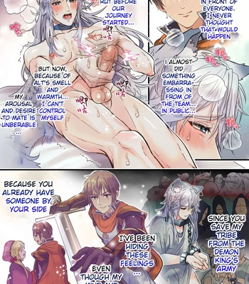 [Fuhai Nabe (Miyahama Ryou)] The Cheeky Slave Wolf and the Hero’s Best Friend’s Holy Sword – Nama iki dorei okami to yusha no shin’yu no seiken [Eng] — 8