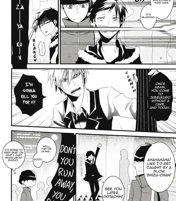 [Spider-Cage Ashiya] 0.5 Seconds Before Sleeping Beauty Wakes Up – Durarara!! dj [Eng] — 8