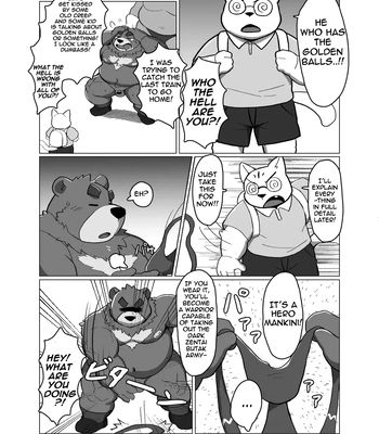 [Kyouretsu Hiyougeka (Beat-kun)] Roshutsu Hentai Dosukebear| Exhibitionist Pervert Dosukebear [Eng] — 9